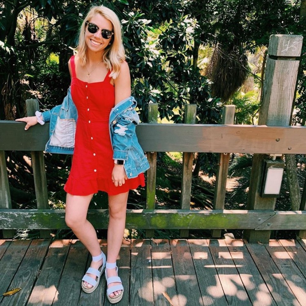 Beautiful, comfortable, Red Zara Dress